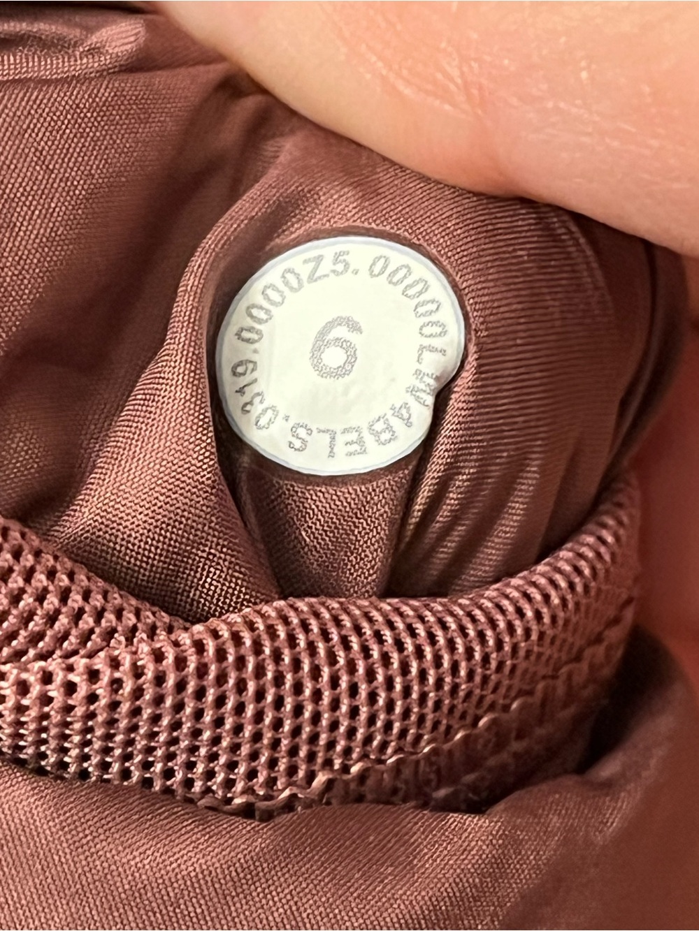 Lululemon Pack It Down Vest Misty Mocha W4BELS Puffer Down Filled Packable - Picture 6 of 11